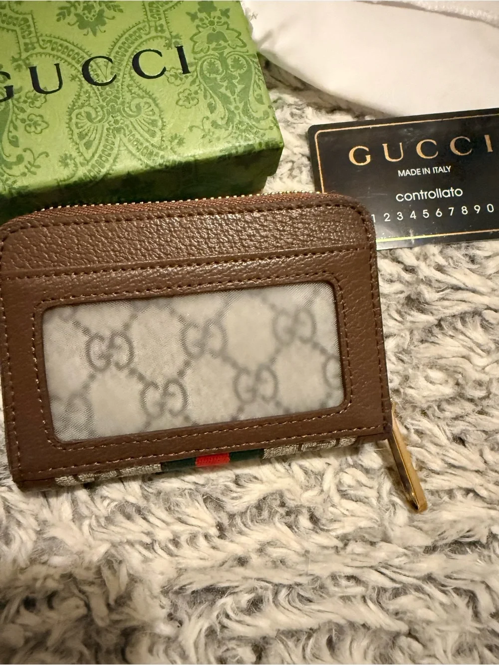 New Card Case Wallet with Web Stripe